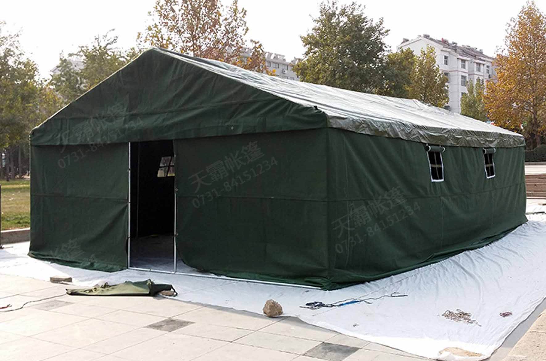 工地帳篷怎么搭建？怎樣才能增加抗風(fēng)能力？