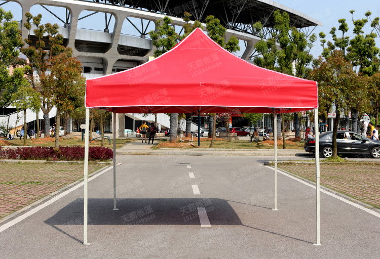 出租3X3米折疊帳篷，紅/藍(lán)兩款