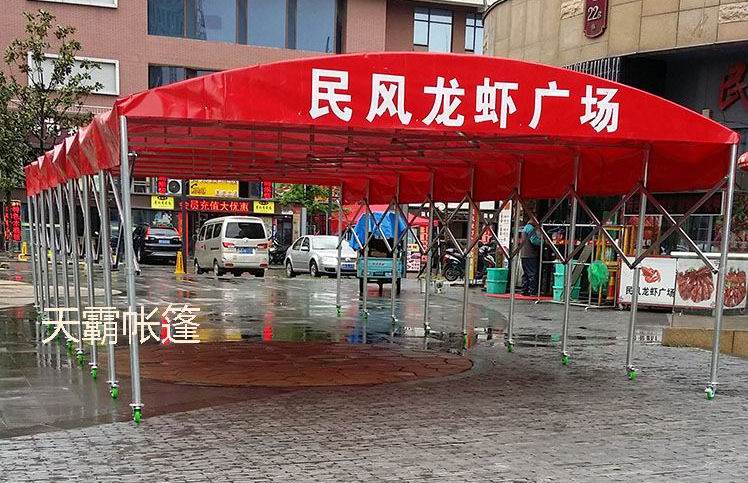 天霸一直堅持：好的推拉篷用料要好，打造耐用推拉篷